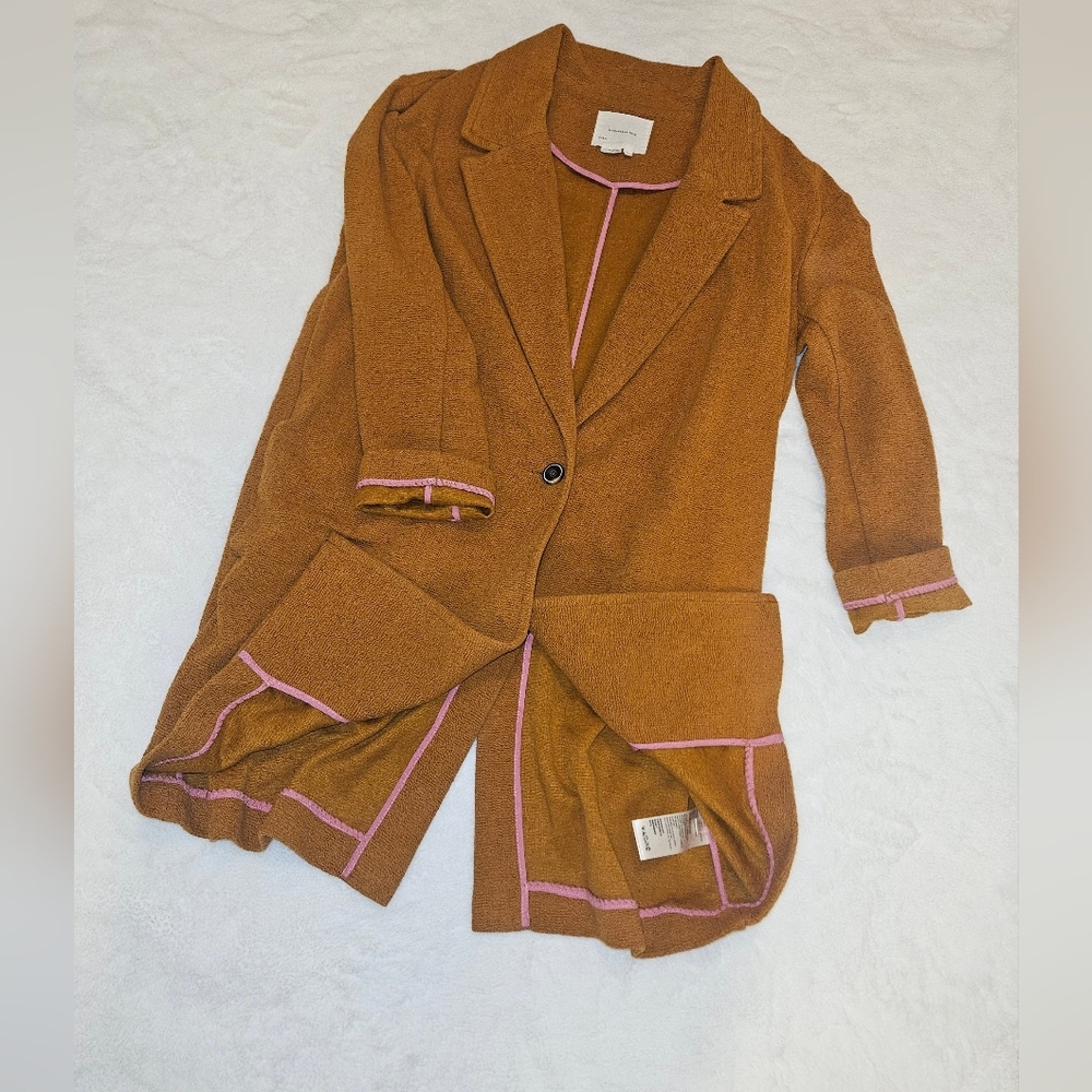 by Anthropologie Corinthia Knit Blazer Jacket - Picture 5 of 11
